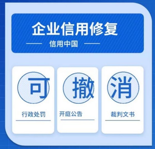 企業(yè)信用修復(fù)申請表填寫模板 企業(yè)信用修復(fù)申請表填寫模板